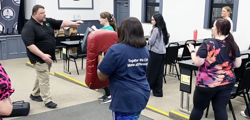 OhioRISE care coordinators learn self-defense